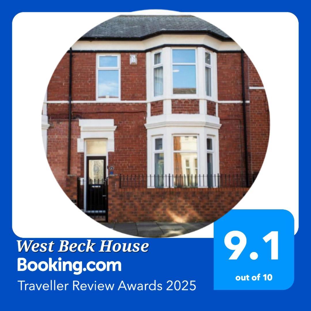 Отель West Beck House - Newcastle 4 Норт-Шилдс Экстерьер фото